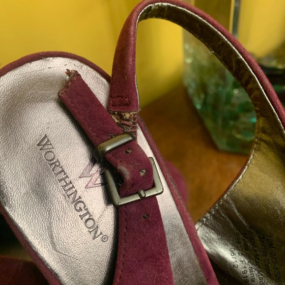 Platform Suede Heel - Picture 10 of 10